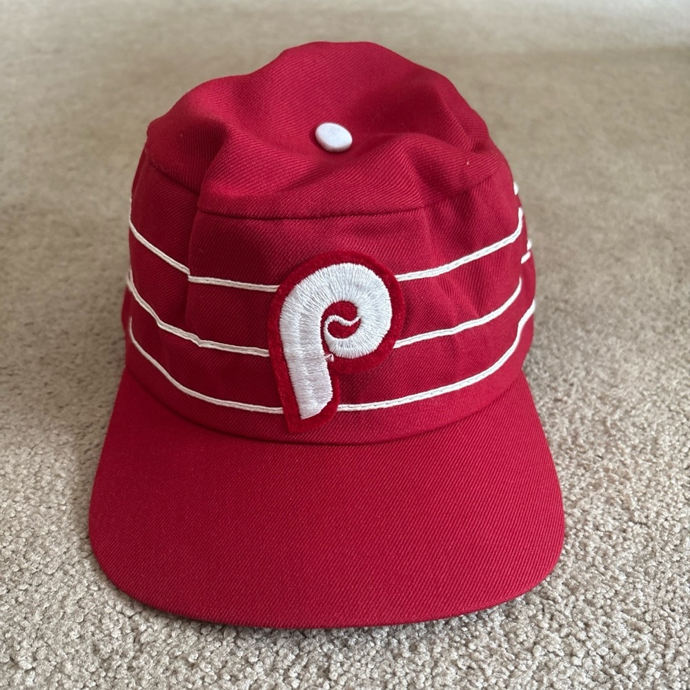 Phillies 1970s Vintage Pillbox cap
